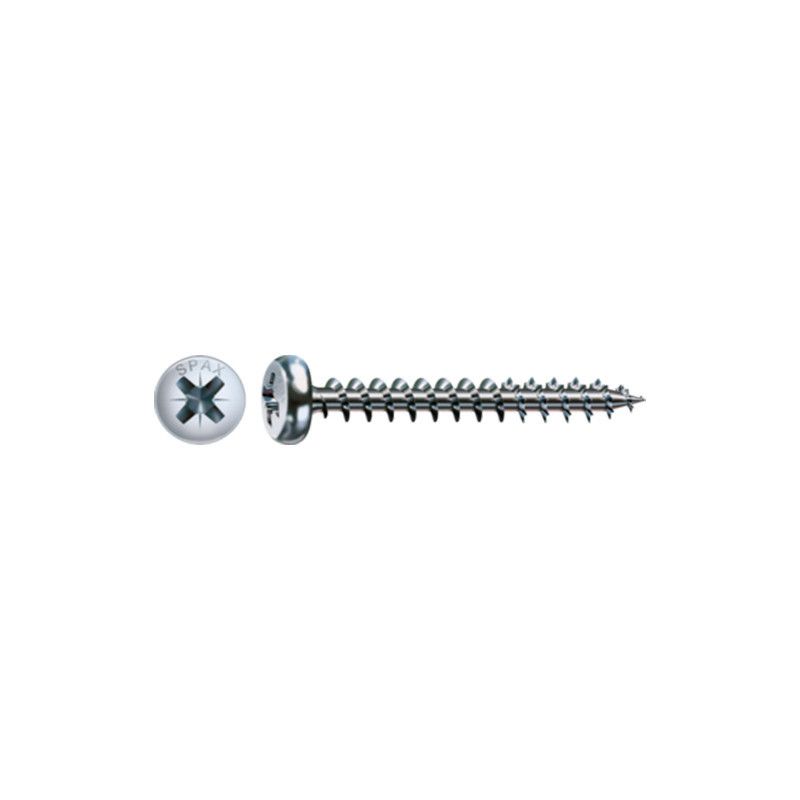 Tornillo cabeza redonda wirox 6x50mm 16 uds SPAX