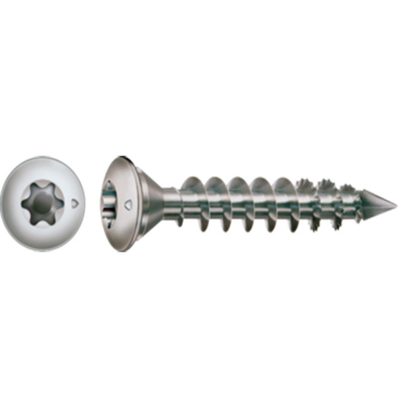 Tornillo para poste inox  8x50mm 25 uds SPAX