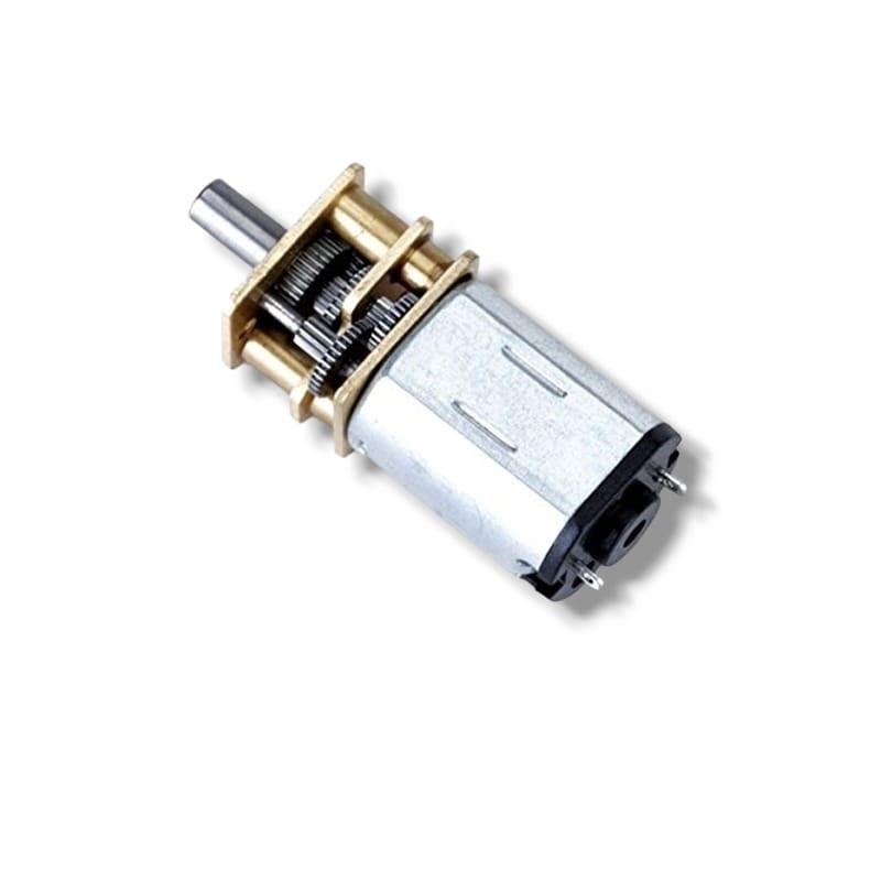 TorqueMotor DC N20 de eje 10 mm con engranajes metálicos a 30 RPM