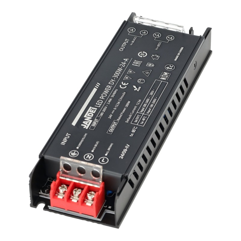 Transformador 24VDC 300W 12,5A IP20 Compacto