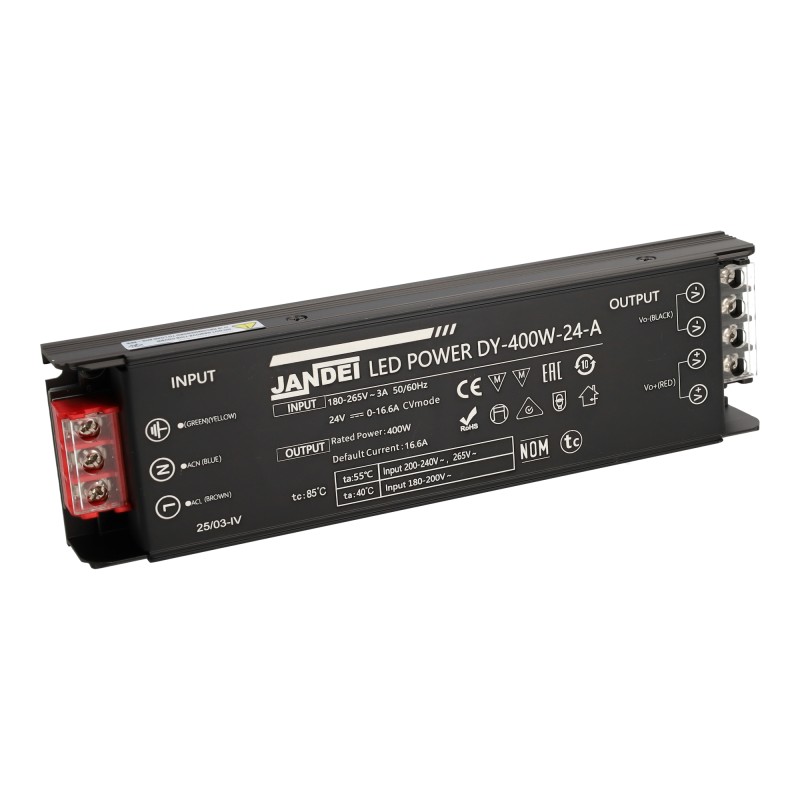 Transformador 24VDC 400W 16A IP20 Compacto