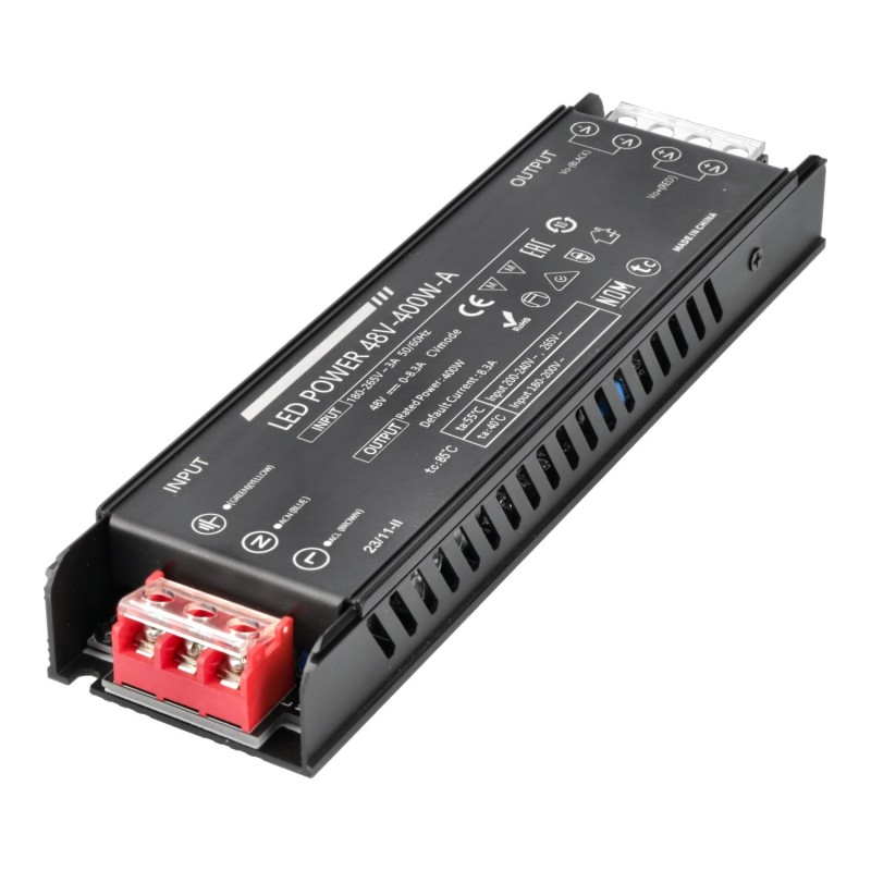 Transformador 48VDC 400W 8,3A Interior IP20