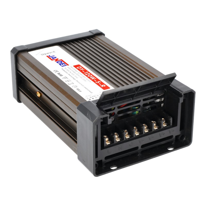 Transformador 5VDC 120W 24A IP43