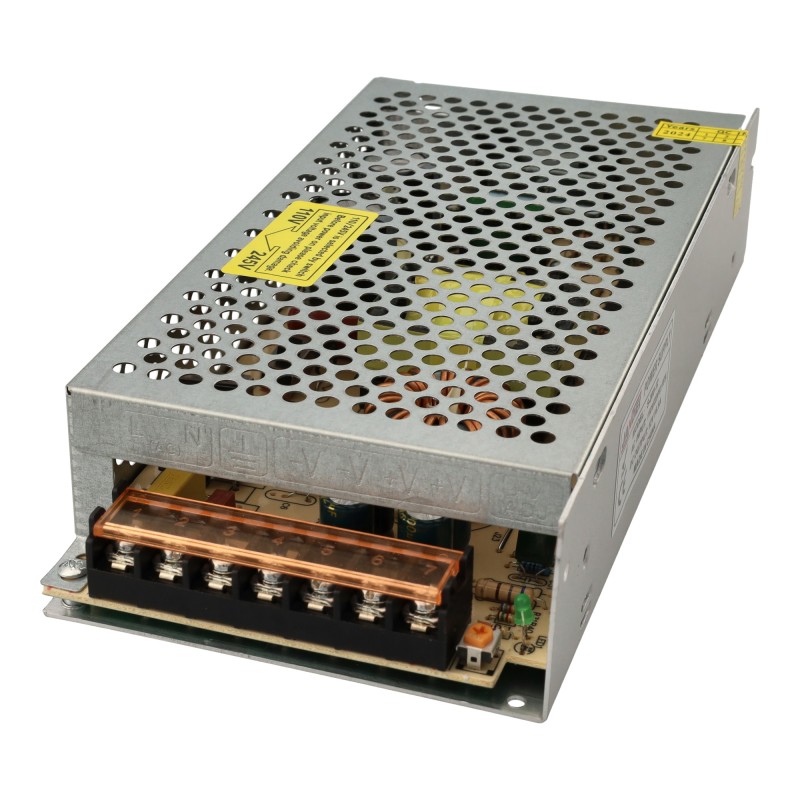 Transformador 12VDC 200W 16,6A de interior IP20