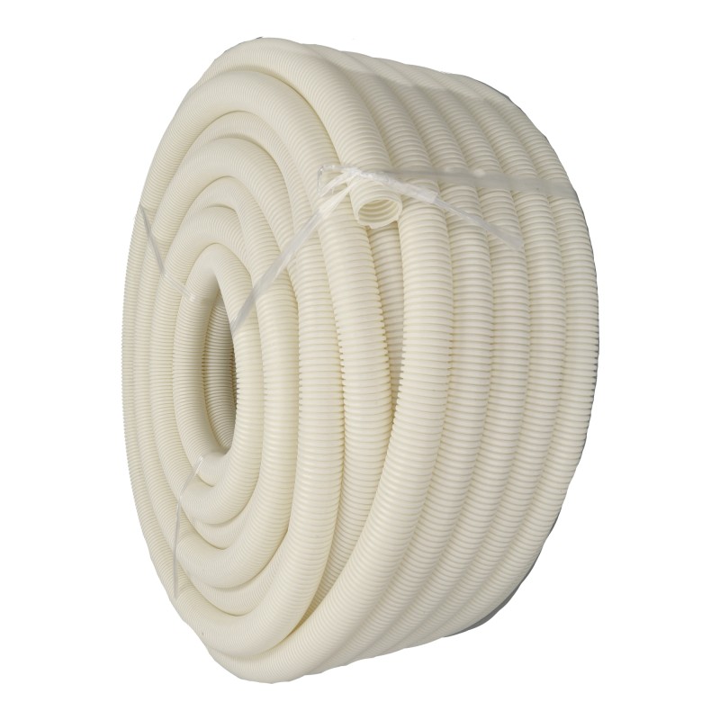 Tubo Corrugado Blanco 50m 32mm