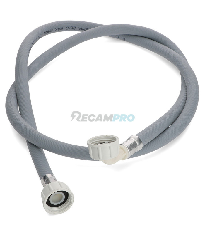 TUBO DE ENTRADA DE AGUA LAVADORA, LAVAVAJILLAS 1,5 MTS RECTO - ACODADO 92250869