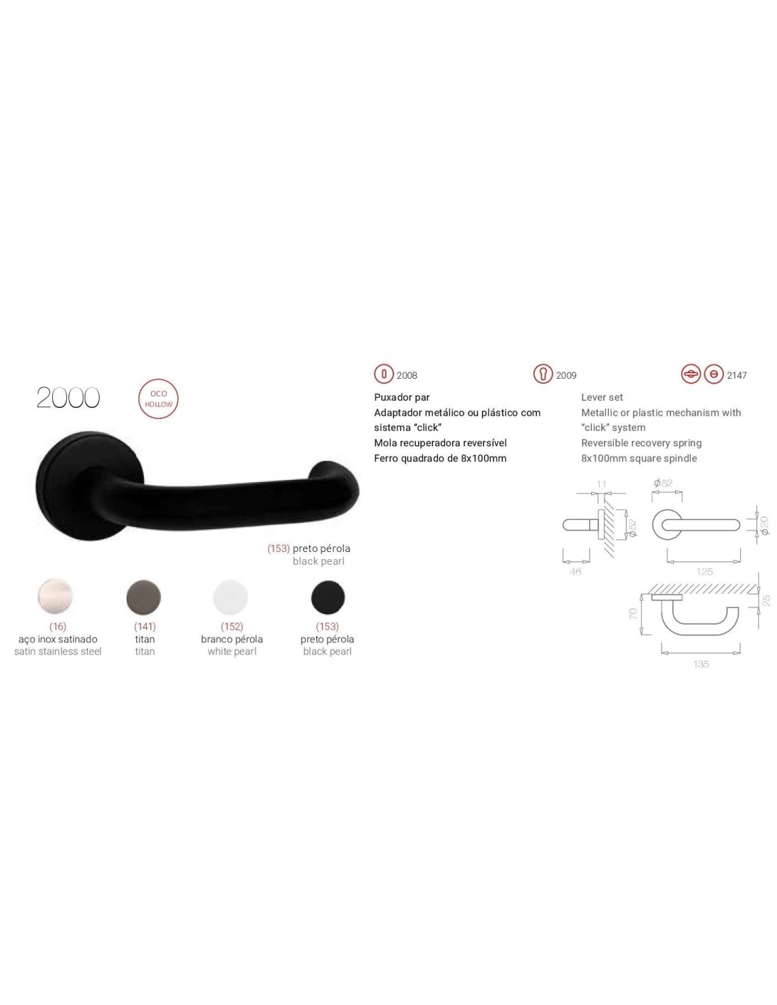 TUPAI 2000. NEGRO PERLADO