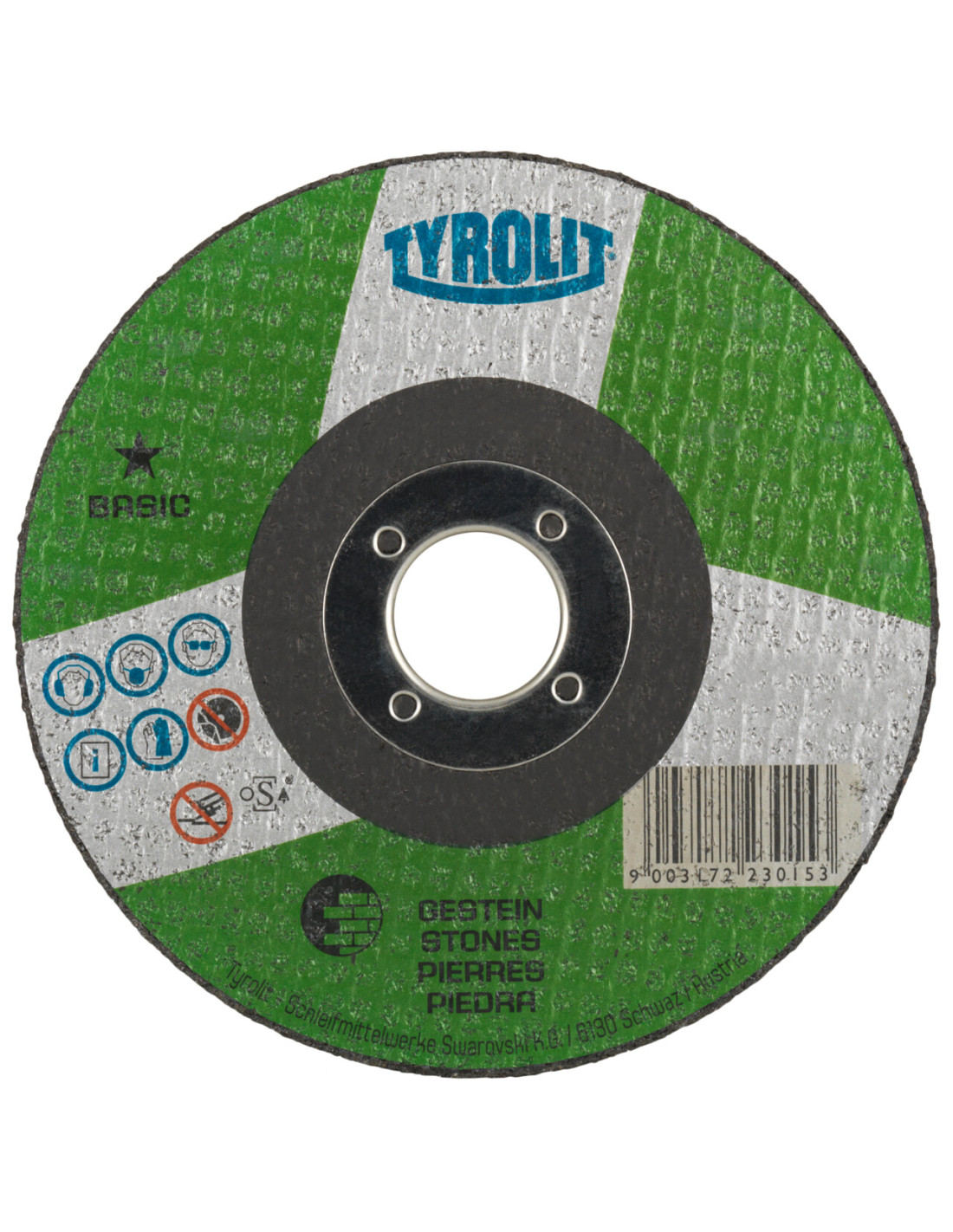 Disco corte piedra Tyrolit 230x3,00x22,23 Basic | Brintus