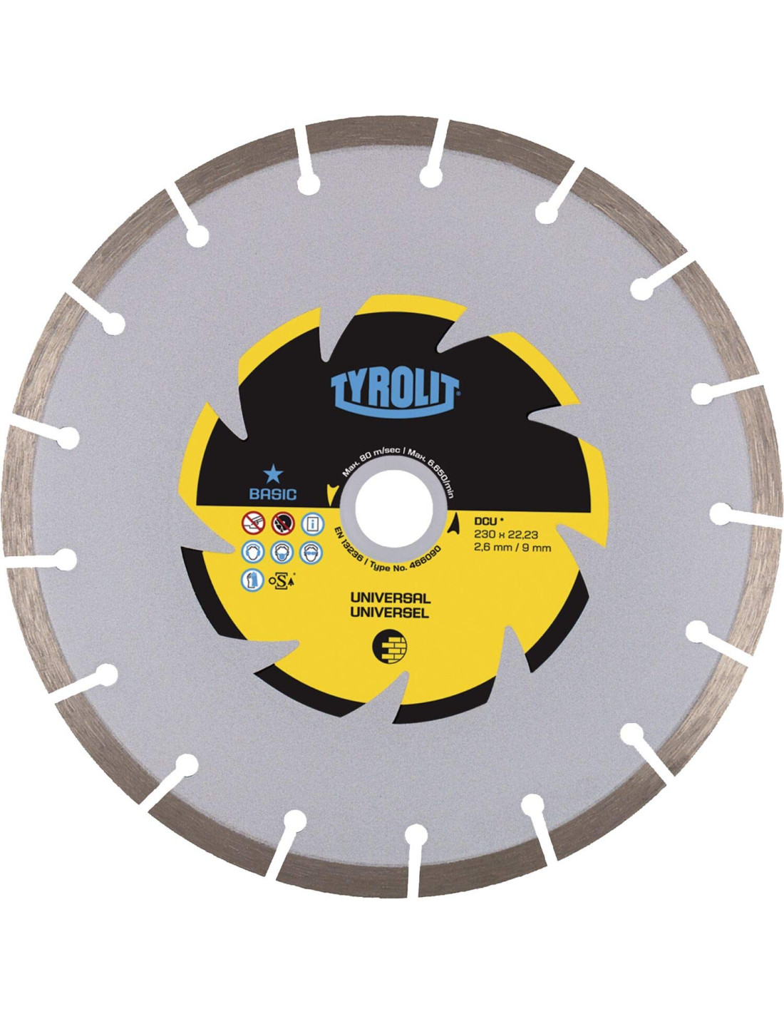 Disco Diamante Tyrolit 115mm | Brintus