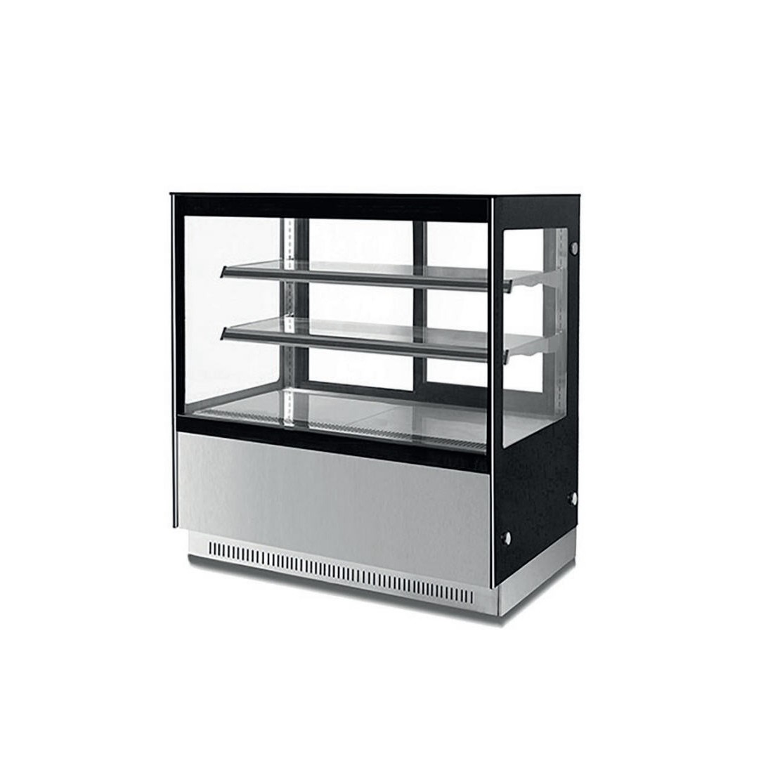 Vitrina refrigerada pastelera cuadrada GN-1200RF2