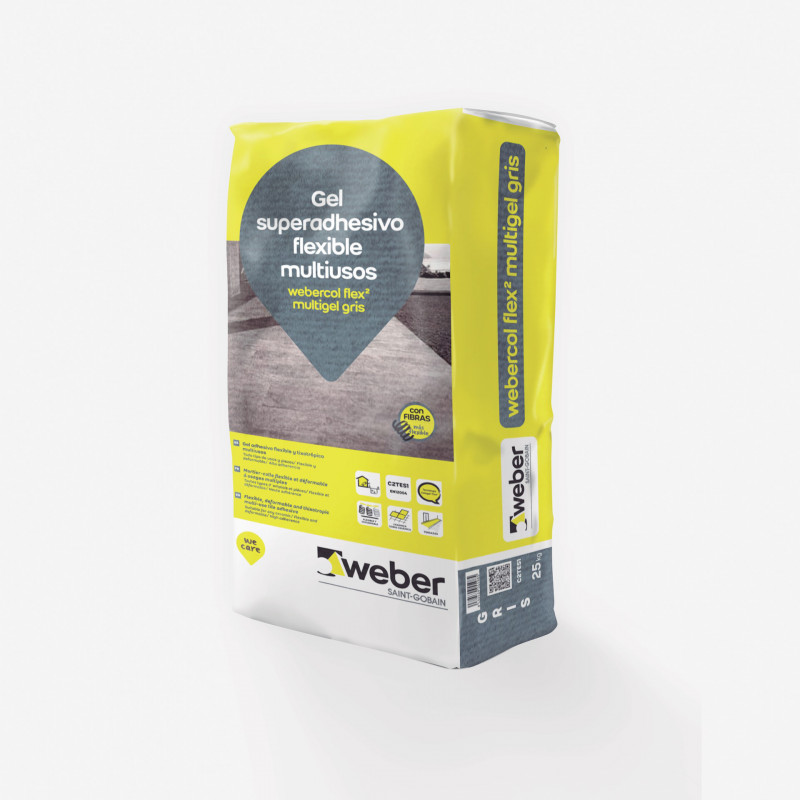 WeberCol Flex² Multigel 25Kg.