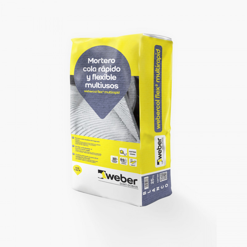 WeberCol Flex² Multirapid 25Kg.