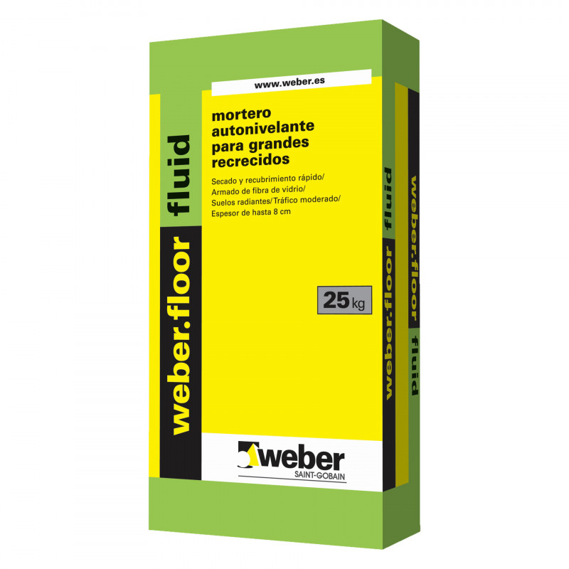 WeberFloor Fluid 25Kg. Gris