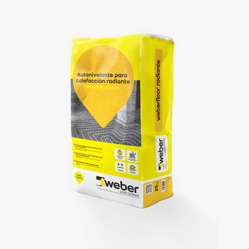 WeberFloor Radiante 25Kg.