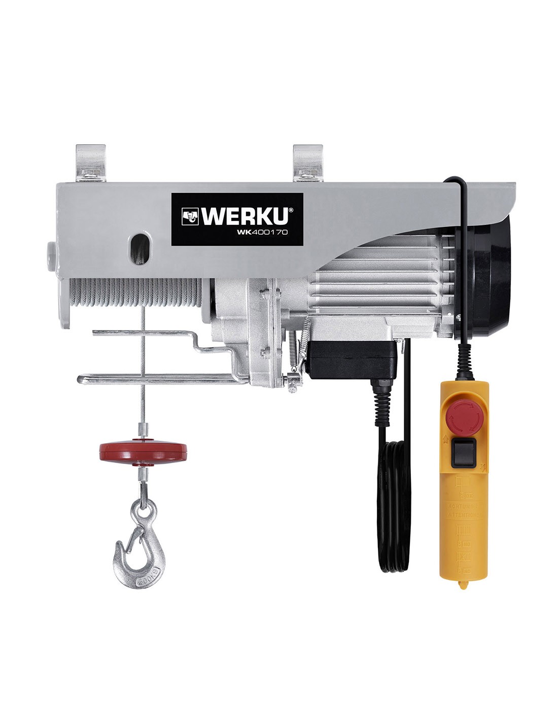 WERKU WK400170 - Polipasto Cable 200/400 Kg. 750 W