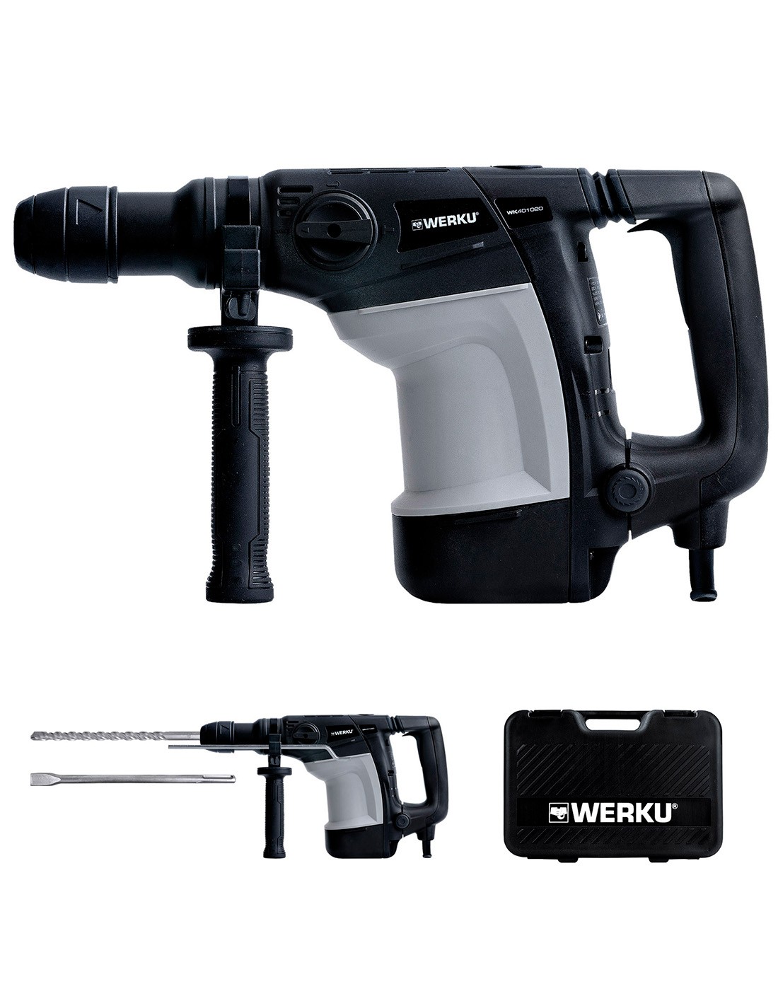 WERKU WK401020 - Martillo Demoledor 1100 W +