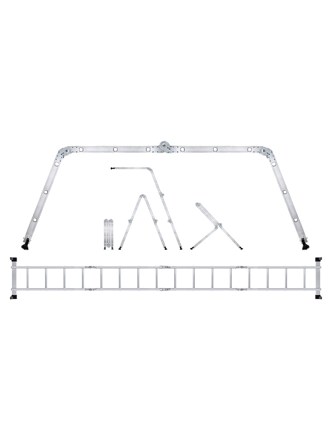 WERKU WK700020 - Escalera Multiuso 472 cm.