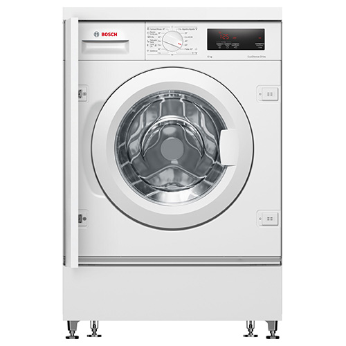 Lavadoras - BOSCH Lavadora WIW24307ES Carga Frontal Integrable 8 Kg Blanco