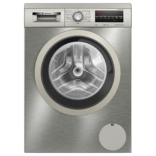 Lavadoras - BOSCH Lavadora WUU28T8XES Carga Frontal 8 Kg Inox