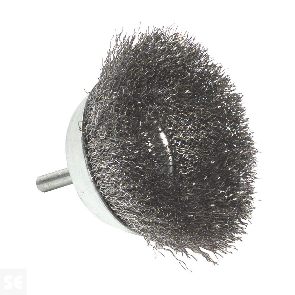 Cepillo De Copa Para Taladro Acero Decapado Metal 75Mm